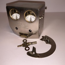 Vintage Mosler D-A No. 1275 Delayed Action Vault Time Lock w/ Key Working picture