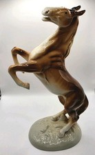 Vintage ROYAL DUX Rearing Palomino Horse, Mid Century picture