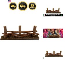 Small Nativity Set Fence 5.5 x 1.1 x 1.8 | Beautiful Handcrafted Christmas He... picture