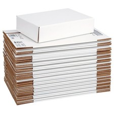 White Corrugated Shipping Boxes, 9