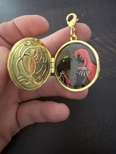 Revolutionary Girl Utena Diecast Locket Charm Keychain Mascot Rose Crest picture