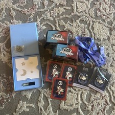 Lot of D23 Merchandise Star Wars Doorables 5 Disney Pins Swarovski Exclusive New picture