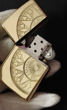 Zippo The Expansion of Sail Gold Silver Compass Design Lighter New With Box picture