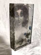 Rare Vintage Fringe Studio Midsummer Night Dream Vase Victorian Dark Academia 12 picture