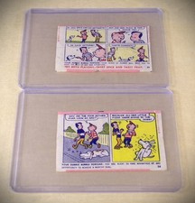 Vintage 1950s Fleer Dubble Bubble Gum Comic Wrappers #396 Featuring Pud Rare picture