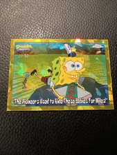 2025 Topps Chrome Sapphire SpongeBob Squarepants Gold #79 The Pioneers #/50 NM picture