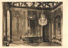 Potsdam Germany Neues Palais Music Room (Musikzimmer) Postcard c1920s Unused picture