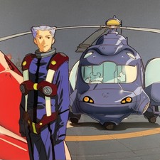 MACROSS 7  Animation Cel 80’s Production Art Vintage Cartoons Anime series I8 picture