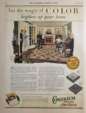 1927 Print Ad Congoleum Gold-Seal Art Rugs Shanghai Carpet Philadelphia,PA picture
