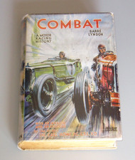 COMBAT * SIGNED by BARRE LYNDON *  HARDBOUND 1933 1st Edition - MG Motor Racing picture