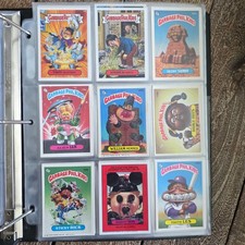 Vintage Garbage Pail Kids 9 Card Lot Topps GPK 1980s Original Series Stickers picture