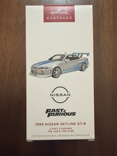 2026 Hallmark Ornament:  2 Fast & 2 Furious 1999 Nissan Skyline GT-4 picture