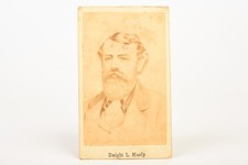 1860s CDV Carte-de-visite Photo - Dwight L. Moody Evangelist & Publisher V28 picture