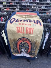 Vintage Olympia Beer Can Sleeping Bag 82x32 Adult Size 17oz Tall Boy Retro 70s picture