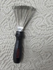 Vintage Mohawk USA Stubby Hair Brush Brush Cleaner Barber Grooming Rake picture