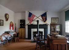 Photo:Fort Laramie Wyoming Old Bedlam Interior 2015 Historic Room View picture