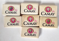 Lot Of 7 Vintage Camay Pink Travel Soap picture