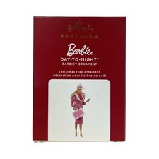 Rare 2020 Hallmark Day-To-Night Barbie Limited Edition Ornament picture