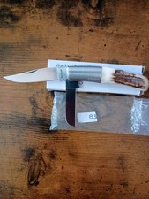 Kershaw DWO Series 839 Stag Handle 2-Blade Slipjoint Pocketknife, SS picture