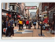 Postcard Scene in Carnaby Street London England picture