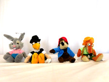 Splash Mountain Set of 4 Brer Bear Rabbit Fox Bean Bag Plush Song Of The South + picture