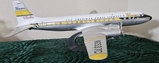 Built 1/72 Scale Heller DC-6B In  PanAgra Colors. Mounted On A Stand. New picture
