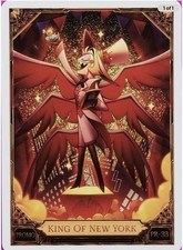 NYCC 2026 PSA HAZBIN HOTEL LUCIFER KING OF NEW YORK CARD IN HAND & SHIPS TODAY‼️ picture