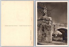 Würzburg Mainbrücke RPPC Postcard - Rudolf Pfister, Deutscher Kunstverlag picture