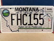 TOGETHER, WE ARE MONTANA GOLF  MONTANA STATE GOLF ASSOCIATION  MONTANA PLATE picture
