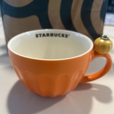 🎃Starbucks Mug Europe Pumpkin Limited Edition Halloween 12oz US Seller🎃 picture