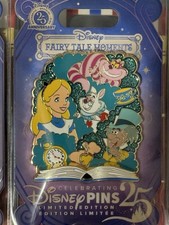 Disney Parks 2025 Fairy Tale Moments Alice In Wonderland ERROR/VARIATION LE PIN picture
