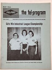 1964 THE FEL-PROGRAM FEL-PRO Girls Win Industrial League Bowling Championship picture