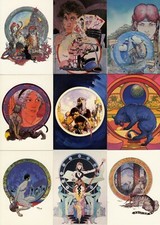 Michael Kaluta Series 1 1994 FPG Complete Base Card Set of 90 FA picture