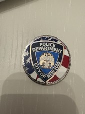 NYPD MIDTOWN NORTH USSS INTREPID NEW YORK CITY Police Challenge COIN SKYLINE picture
