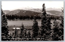 CO, Mt Evans Road, Torrey's Peaks, Real Photo, RPPC, Vintage Postcard picture