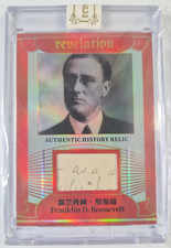 Franklin D. Roosevelt 2025 Eternal #'d/25 Patch Red Revelation Authentic History picture