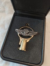 Harley Davidson 100th Aniversary  Solid Brass And Sterling Silver Gold Key NNB picture