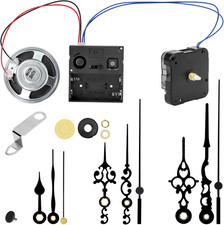 Eeekit Chiming Clock Mechanism Replacement, Battery Motors with Chime Melody Hou picture