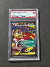 PSA 9 MEGA HAWLUCHA EX 268/217 - ASCENDED HEROES MEGA ATTACK RARE - MINT picture