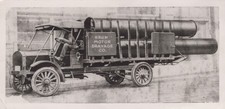 Vintage c.1910s Oil Tank Truck Photograph – Brun Motor Drayage Co Industrial picture