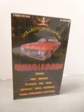 1992 COLLECT A CARD MUSCLE CARS PREMIER EDITION WAX BOX - SEALED picture