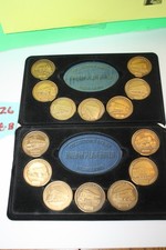 Dream Plan Build, Collector's Series 14 Train Medallions, Preowned picture