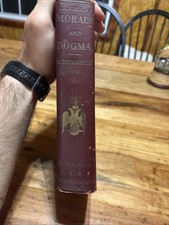 1927 VINTAGE MORALS DOGMA ANCIENT ACCEPTED SCOTTISH RITE OF FREEMASONRY MASONIC picture