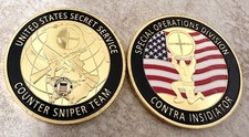 US Secret Service Counter Sniper Team Challenge Coin 路IN STOCK路 路FAST SHIPPING路 picture