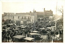 1920s Fergus Falls Minnesota Parade Scene RPPC Postcard 26-839 picture
