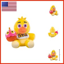 Jazwares Five Nights at Freddy's Classic Chica Plush 8-Inch Glow-in-Dark Eyes picture
