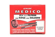 Medico Pipe Filters Tobacco Pipes and Holders 2 1/4