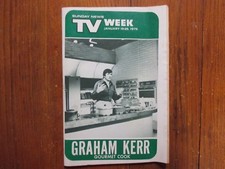 Jan-1975 Lancaster Pa TV Week Maga(THE GALLOPING GOURMET/ANN-MARGRET/PAT O'BRIEN picture