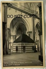 Vintage 1940’s Photo Postcard The Tomb Of Rebeca, Grotto Of Makhpela picture