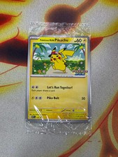 POKEMON RUN PIKACHU SEALED PROMO STAMPED - ASIA EXCLUSIVE picture